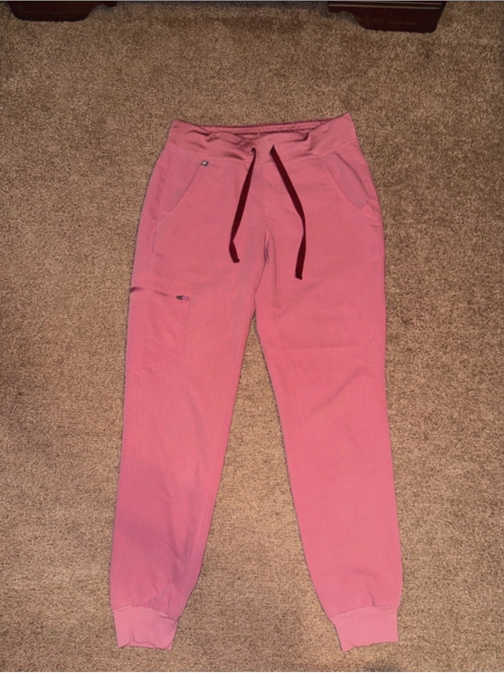 FIGS Technical Collection Pink Jogger Scrub Pants Women’s XS